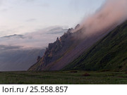 Russia, Magadan region, Coney peninsula, The Sea of Okhotsk, Cape Taran, Магаданская область, полуостров Кони. Стоковое фото, фотограф Сергей Карпухин / Фотобанк Лори
