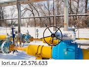 Узел редуцирования газа, общий вид. Стоковое фото, фотограф Игорь Дашко / Фотобанк Лори
