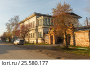 Бывшая усадьба купца Кытманова, Енисейск. Редакционное фото, фотограф Владимир Пойлов / Фотобанк Лори