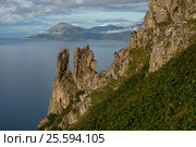 Магаданская область, Охотское море, полуостров Кони. Стоковое фото, фотограф Сергей Карпухин / Фотобанк Лори