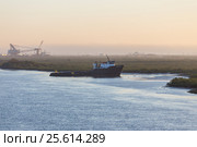 Рассвет возле Port Fourchon (2017 год). Редакционное фото, фотограф Алексей Шматков / Фотобанк Лори