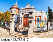 Самара. Старинный особняк инженера И.А. Клодта. Архитектурная достопримечательность города (2017 год). Редакционное фото, фотограф FotograFF / Фотобанк Лори