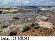 Shore of Onega lake in Karelia. Стоковое фото, фотограф Михаил Коханчиков / Фотобанк Лори