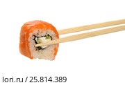 Sushi with red fish. Стоковое фото, фотограф Владислав Иванцов / Фотобанк Лори