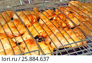 Grilled Chicken on the nature. Стоковое фото, фотограф Елена Перминова / Фотобанк Лори