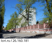 Рубцовско-Дворцовая улица, 1/3, корпус 2a (отделение торакальной хирургии). Детская городская клиническая больница им. Святого равноапостольного князя Владимира. Район Сокольники. Москва (2017 год). Редакционное фото, фотограф lana1501 / Фотобанк Лори