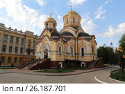 Саратов. Храм Кирилла и Мефодия при СГУ (2017 год). Стоковое фото, фотограф Пермяков Алексей Анатольевич / Фотобанк Лори