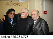 Жан Татлян, Армен Джигарханян, Владимир Татосов. Редакционное фото, фотограф Золкин Илья Дмитриевич / Фотобанк Лори