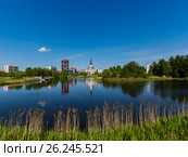 The temple Srednyaya Rogatka in Saint-Petersburg. Стоковое фото, фотограф Александр Белов / Фотобанк Лори