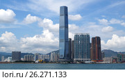 Международный коммерческий центр (International Commerce Centre, ICC Tower) - 118-этажный небоскрёб. Коулун, Гонконг. (2014 год). Редакционное фото, фотограф Владимир Половов / Фотобанк Лори