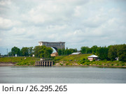 Река Волга. Угличский гидроузел (шлюз №10-У) (2015 год). Стоковое фото, фотограф Александр Щепин / Фотобанк Лори