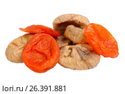 Dried figs and apricots. Стоковое фото, фотограф Татьяна Карасева / Фотобанк Лори