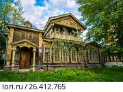 Екатеринбург. Дом Панова на улице Сакко и Ванцетти. Стоковое фото, фотограф Сергеев Валерий / Фотобанк Лори
