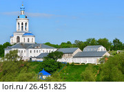 Belfry of the Monastery in Bogolyubovo, Russia (2013 год). Редакционное фото, фотограф Анна Мартынова / Фотобанк Лори
