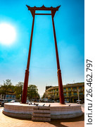 The giant swing, Sao Ching Cha, in Bangkok. Стоковое фото, фотограф Роман Гадицкий / Фотобанк Лори