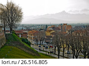 Италия, Пьемонт, горд Фоссано (2017 год). Стоковое фото, фотограф Владимир Федечкин / Фотобанк Лори