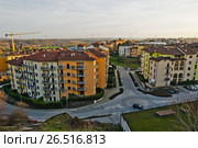 Италия, Пьемонт, горд Фоссано (2017 год). Стоковое фото, фотограф Владимир Федечкин / Фотобанк Лори