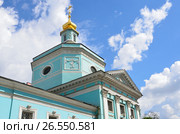 Москва, Храм Троицы Живоначальной в Серебряниках. Стоковое фото, фотограф Овчинникова Ирина / Фотобанк Лори