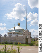 Церковь Илии Пророка в Гавриловом Посаде (2017 год). Стоковое фото, фотограф Анна Менщикова / Фотобанк Лори