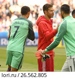 Кубок Конфедераций FIFA 2017 в России. Матч Россия - Португалия. Федор Смолов №9. Редакционное фото, фотограф Александр С. Курбатов / Фотобанк Лори