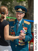 Москва, 9 мая 2010: Праздник Великой Победы. Парк Горького. Редакционное фото, фотограф Mikhail Leonov / Фотобанк Лори