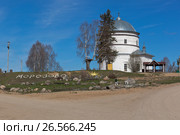 Село Морозово, Верховажский район Вологодской области. Церковь Покрова Пресвятой Богородицы (2017 год). Стоковое фото, фотограф Николай Мухорин / Фотобанк Лори