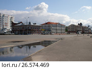 Архангельск. Площадь профсоюзов (2006 год). Редакционное фото, фотограф Дмитрий Щукин / Фотобанк Лори