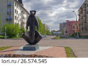 Архангельск. Памятник соловецким юнгам (2006 год). Редакционное фото, фотограф Дмитрий Щукин / Фотобанк Лори