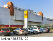 Московский завод "Рено", Волгоградский проспект, 42 корп.36 (2014 год). Редакционное фото, фотограф Алёшина Оксана / Фотобанк Лори