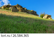 Cave city Bakla in Bakhchysarai Raion, Crimea. Стоковое фото, фотограф Юлия Машкова / Фотобанк Лори