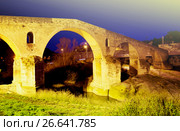 Old bridge by Church of Saint Ignatius. Стоковое фото, фотограф Яков Филимонов / Фотобанк Лори