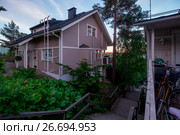 Landscape of the Tampere town. Finland. (2016 год). Стоковое фото, фотограф Liseykina / Фотобанк Лори