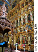 Icons of Christianity Trinity cathedral in Ipatievsky monastery (2015 год). Стоковое фото, фотограф ElenArt / Фотобанк Лори