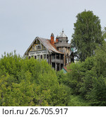 Дом Нагорского в Кинешме (Теремок) (2017 год). Стоковое фото, фотограф Ирина Краснова / Фотобанк Лори