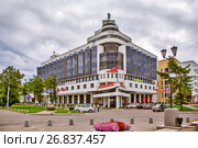 Отель «Пур-Наволок». Архангельск (2017 год). Редакционное фото, фотограф Сергей Афанасьев / Фотобанк Лори