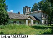 Старая польская усадьба. Гродненская область. Беларусь (2017 год). Стоковое фото, фотограф Александр Fanfo / Фотобанк Лори