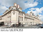Университет Париж IV Сорбонна (L'Universite Paris-IV). Париж. Франция (2017 год). Редакционное фото, фотограф E. O. / Фотобанк Лори