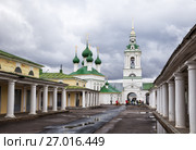 Храм Всемилостивого Спаса в торговых рядах, Кострома (2017 год). Редакционное фото, фотограф Юлия Бабкина / Фотобанк Лори