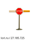 Курению STOP! Стоковое фото, фотограф Сергей Афанасьев / Фотобанк Лори