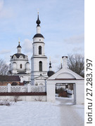 Свято-Никольский (Николаевский) Черноостровский женский монастырь. Малоярославец, Калужская область (2017 год). Стоковое фото, фотограф Илюхина Наталья / Фотобанк Лори