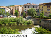Ter River in Ripoll, Catalonia, Spain (2017 год). Стоковое фото, фотограф Яков Филимонов / Фотобанк Лори