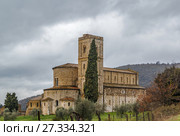 Abbey of Sant Antimo, Italy (2015 год). Стоковое фото, фотограф Boris Breytman / Фотобанк Лори