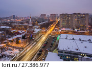 Пермь. Вознесенско-Феодосиевская церковь (2018 год). Стоковое фото, фотограф Литвяк Игорь / Фотобанк Лори