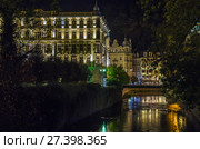 Grandhotel Pupp, Karlovy Vary, Czech Republic (2015 год). Стоковое фото, фотограф Boris Breytman / Фотобанк Лори