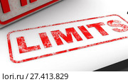 No limits! Corrected seal impression. Стоковая анимация, аниматор WalDeMarus / Фотобанк Лори