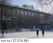 Инженерный лицей НГТУ в Новосибирске (2018 год). Редакционное фото, фотограф Максим Гулячик / Фотобанк Лори