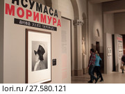 Ясумаса Соримура, выставка рисунков в Пушкинском музее Москвы (2017 год). Редакционное фото, фотограф Дмитрий Неумоин / Фотобанк Лори