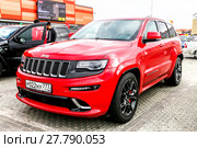 Jeep Grand Cherokee SRT-8 (2017 год). Редакционное фото, фотограф Art Konovalov / Фотобанк Лори