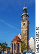 St. Johannis Church, Lauf an der Pegnitz, Germany (2017 год). Стоковое фото, фотограф Boris Breytman / Фотобанк Лори