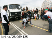 Трек-пул грузовика МАЗ (2017 год). Редакционное фото, фотограф Марина Шатерова / Фотобанк Лори
